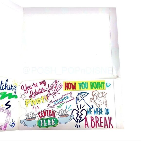 FRIENDS the TV series portfolio folder iconic 🦞 lobster 🦃 turkey head & more - Picture 4 of 4